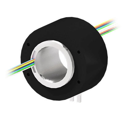 Hohlwellenschleifring - SVTS C 11-S-A-00/12 - PES S.A - für Drehtisch / für Verpackung / für medizinische Geräte
