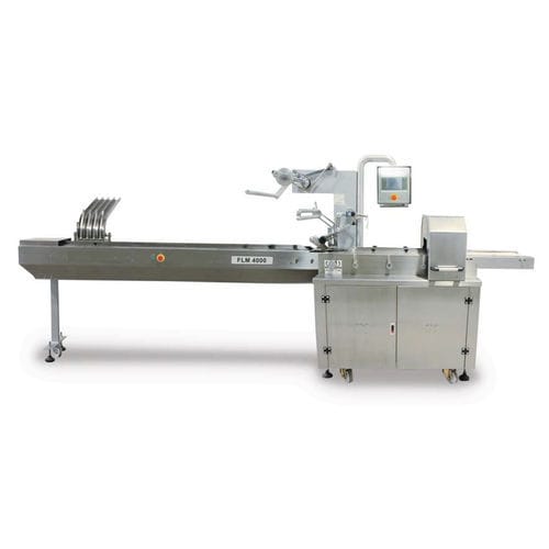 PLC-gesteuerte Verpackungsmaschine - UM 1400 - Uygurlar Makina - halbautomatisch / horizontal / für Gebäck