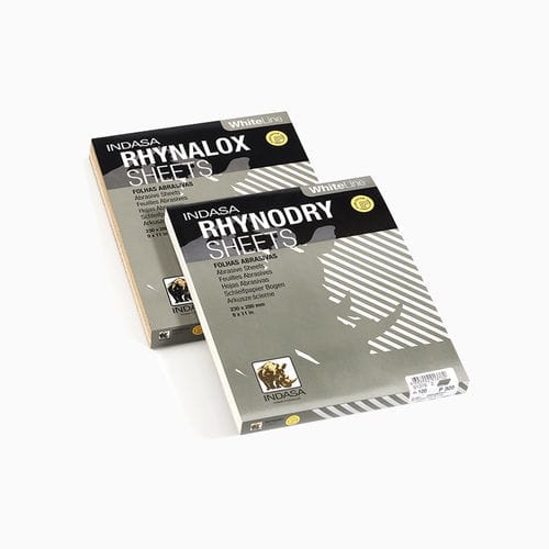 Aluminiumoxid-Schleifmittel - Rhynalox White Line - INDASA - Papier / Harz / robust