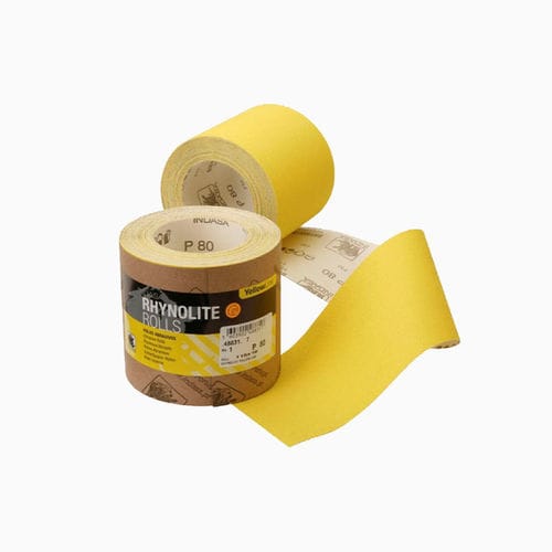Aluminiumoxid-Schleifmittel - RHYNOLITE YELLOW LINE - INDASA - Papier / Harz / breit
