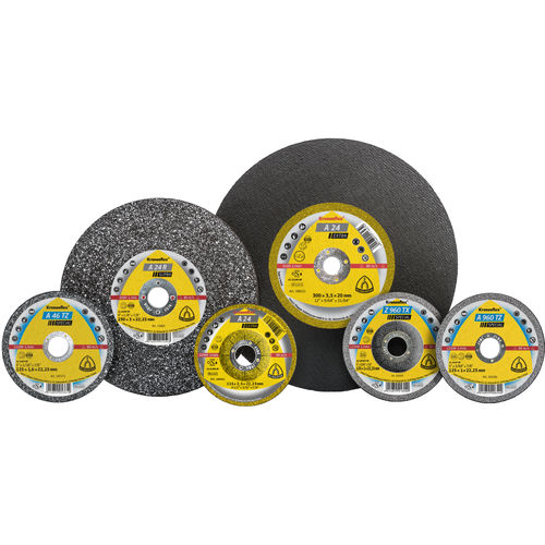 Metall-Trennscheibe - A series - KLINGSPOR - für Stein / für Nichteisenmetalle / Zirkoniumoxid