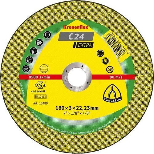 Trennscheibe für Stein - C24 Extra - KLINGSPOR - für Beton / dünn / für Trockenschneiden