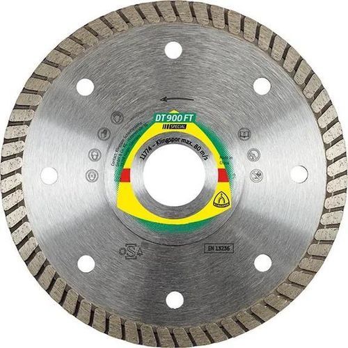 Metall-Trennscheibe - DT900FT - KLINGSPOR - für Winkelschleifer / für tragbare Maschinen