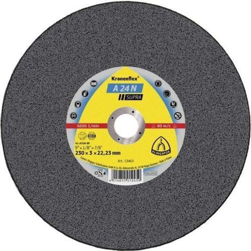 Metall-Trennscheibe - A24N Supra - KLINGSPOR - für Stahl / für Edelstahl / Aluminiumoxid