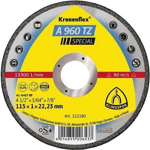 Trennscheibe - A960ZZ - KLINGSPOR