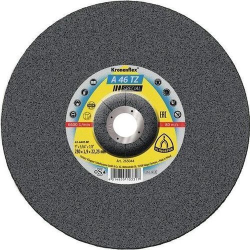 Trennscheibe für Stahl - A 46 TZ Special - KLINGSPOR - für Edelstahl / für Winkelschleifer