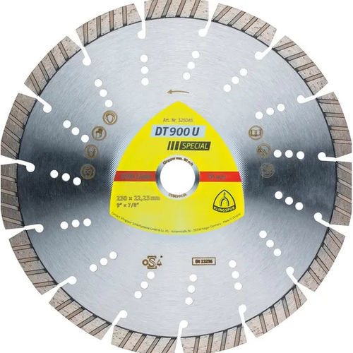 Metall-Trennscheibe - DT900U - KLINGSPOR - für tragbare Maschinen / für Handschleifmaschine / für Winkelschleifer