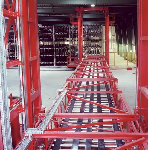 Automatisches Lagersystem / Waben - CTI Systems S.à r.l. - horizontal / für lange Produkte / für Aluminiumprofile