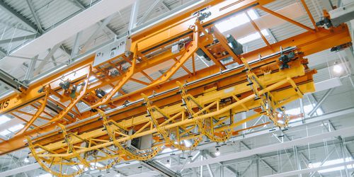 Schienenmontierter Kran - CTI Systems S.à r.l. - für Wartungszwecke / für Hubanwendungen / für Materialumschlag