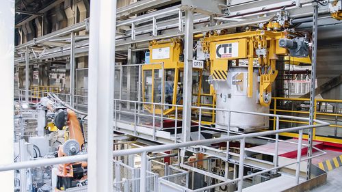 Automatische Umschlaganlage - Tarca - CTI Systems S.à r.l. - hohe Produktivität