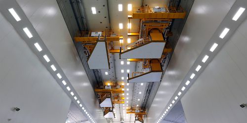 Plattform für Flugzeugbau - CTI Systems S.à r.l. - Arbeit / Zugang / hängend