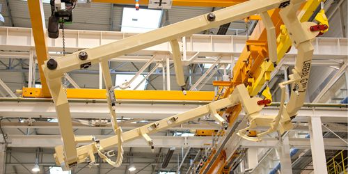 Handlingsystem für Flugzeugbau - CTI Systems S.à r.l. - automatisch / halbautomatisch / Umschlag
