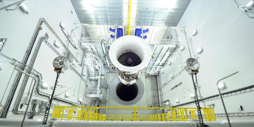 Arbeitsplattform - CTI Systems S.à r.l. - Zugang / hängend / für Flugzeugbau