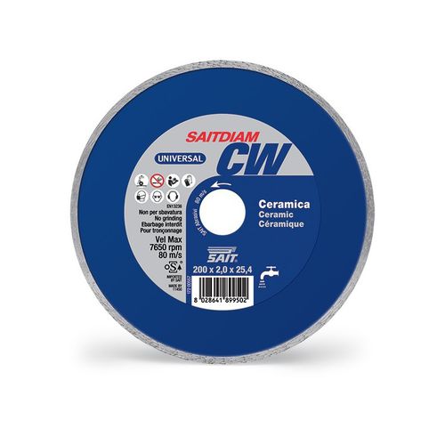 Trennscheibe für Keramik - CW - SAIT Abrasivi - diamantbeschichtet / für Nassschneiden
