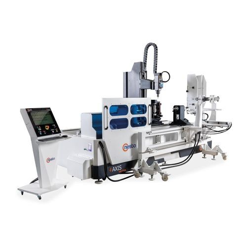 CNC-Drehzentrum - Nesto Machine Ltd. Co. - vertikal / 4-Achs / Holz