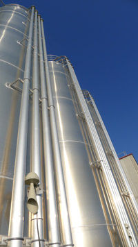 Verschraubter Silo - Labotek