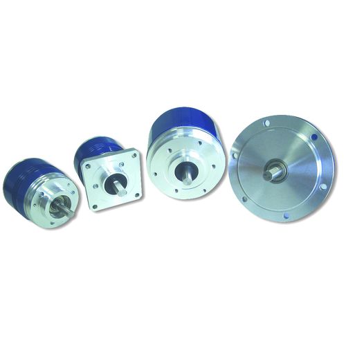 Absoluter Drehgeber - EA 58 F  - Eltra S.p.a. - optisch / 13-Bit / Sacklochwelle