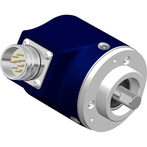 Absoluter Drehgeber - EAMH 58 - 63 SSI - Eltra S.p.a. - optisch / mechanisch / 18-Bit