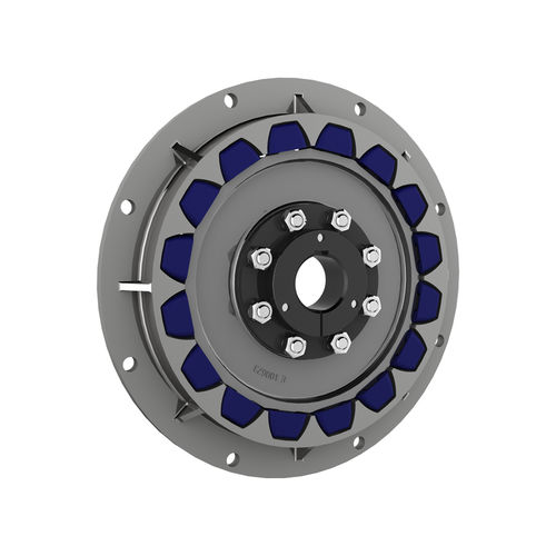 Elastische Kupplung - RBD series - Transfluid - Aluminium / mit  Schwungrad-Energiespeicher / Welle