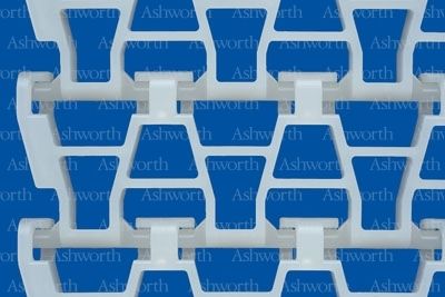 Modulares Förderband - ChemGuard™ Prestoflex® - Ashworth Bros - Kunststoff / Industrie / säurebeständig
