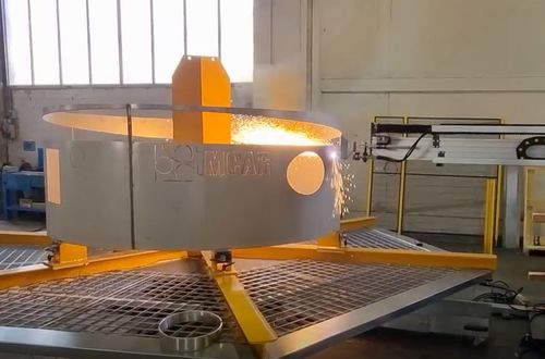 Schneidsystem für Tür - IMCAR - digital gesteuert / automatisch / drehbar