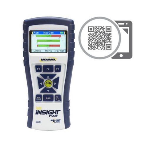 Tragbarer Verbrennungsanalysator - Insight Plus - Mine Safety Appliances Company - Verbrennungseffizienz / mit 2 Zähnen / Erdgas