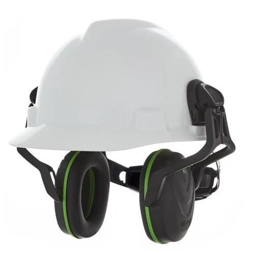 Baustellenhelm - V-Gard® - Mine Safety Appliances Company - weiß / Industrie