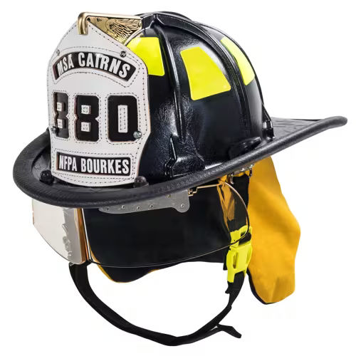 Helm für die Feuerwehr - Cairns® 880 - Mine Safety Appliances Company - schwarz