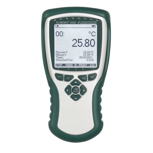 Temperaturmessgerät - ALMEMO 2690-8A - Ahlborn Mess- und Regelungstechnik GmbH - Druck / digital / Pitotrohr