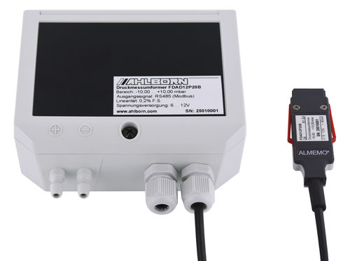 Differenzdrucksensor - FDAD12P - Ahlborn Mess- und Regelungstechnik GmbH - piezoresistiv / mit Spannungsausgang / digital