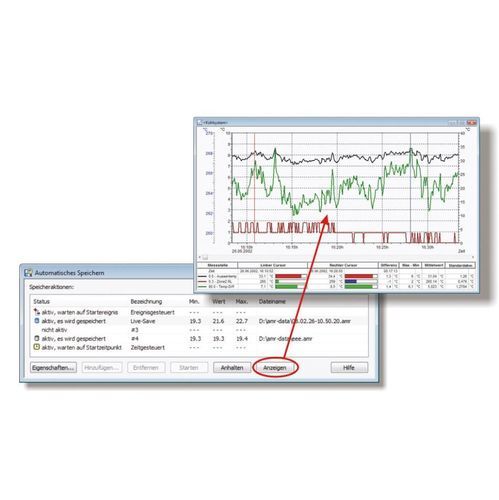 Überwachungs-Softwaremodul - Ahlborn Mess- und Regelungstechnik GmbH - Datenverwaltung / Management / für Test