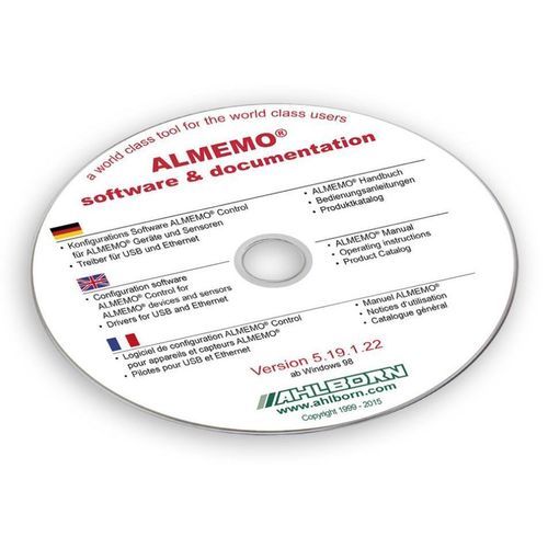 Konfigurations-Anwendungssoftware - ALMEMO® Control - Ahlborn Mess- und Regelungstechnik GmbH - Datenerfassung / Mess / Programmier