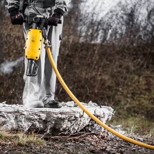 Pneumatischer Abbruchhammer - TEX series - Atlas Copco Construction Tools - für Baustelle / vertikal / Handgerät