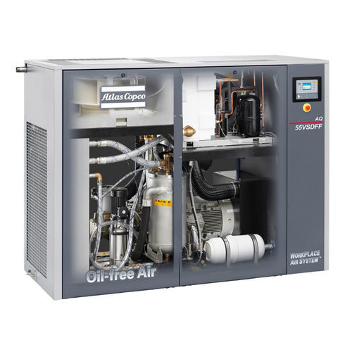 Schraubenkompressor - AQ series - Atlas Copco Construction Tools - Luft / elektrisch / festinstalliert