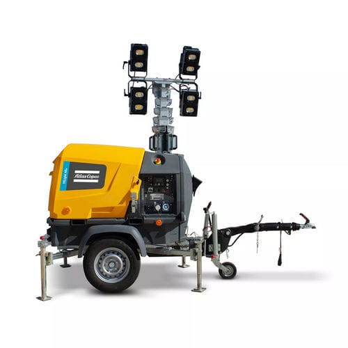 LED-Lichtmast - HiLight B6+ - Atlas Copco Construction Tools - dieselbetrieben