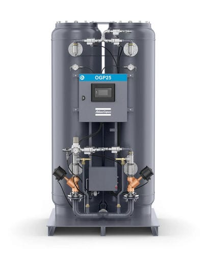 Sauerstoffgenerator für hochreine Anwendungen - OGP series - Atlas Copco Construction Tools - zur Wasseraufbereitung / für medizinische Zwecke / PSA