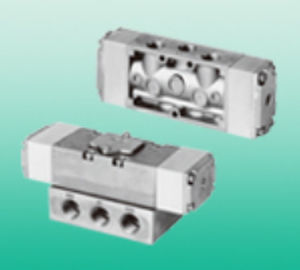 Kugelsitzventil - 4F1-7 series - CKD - pneumatisch gesteuert / für Druckluft / Schalt