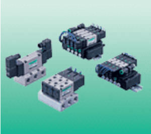 Pneumatisch gesteuertes Ventil - 4KA, 4KB series - CKD - für Luft / Hochleistung