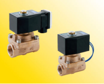Vorgesteuertes Magnetventil - SPK series - CKD - 3-Wege / für Dampf