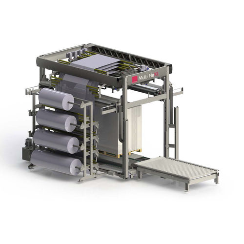 Haubenmaschine mit Stretchfolie - Multi FleXL - LACHENMEIER - automatisch / für Paletten / für Schachteln