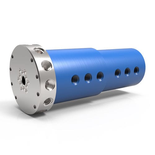 Drehdurchführung für Luft - LT 12 - DSTI - Dynamic Sealing Technologies - Vakuum / für Gas / 12-Wege