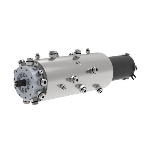 Drehdurchführung für Gas - VO-0550010 - DSTI - Dynamic Sealing Technologies - 11-Wege / für Flugzeugbau / Edelstahl