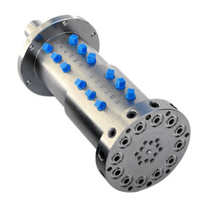 Drehdurchführung für Wasser - XP-054112 - DSTI - Dynamic Sealing Technologies - für Luft / für Gas / 12-Wege