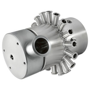 Drehdurchführung für Gas - QB-05503 - DSTI - Dynamic Sealing Technologies - für Lebensmittel / für Lebensmittelanwendung / 3-Wege