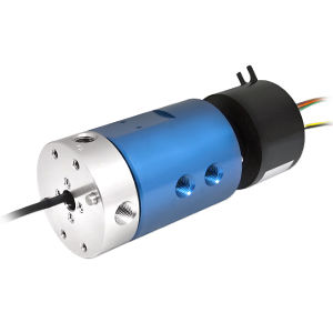 Drehdurchführung für Gas - WB-0630104 - DSTI - Dynamic Sealing Technologies - 4-Wege / für die Kunststoffindustrie / Aluminium