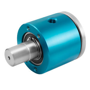 Vakuum-Drehdurchführung - HF-0890201 - DSTI - Dynamic Sealing Technologies - für Gas / für Drehtisch / Aluminium
