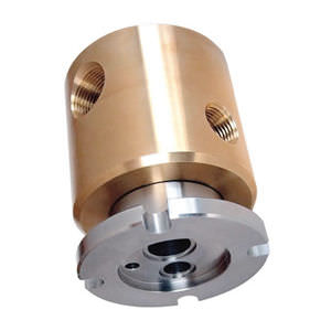 Drehdurchführung für Wasser - TV-05002 - DSTI - Dynamic Sealing Technologies - für Gas / 2-Wege / für die Automation