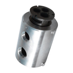 Drehdurchführung für Wasser - OF-05203 - DSTI - Dynamic Sealing Technologies - 3-Wege / für die Automation / Edelstahl