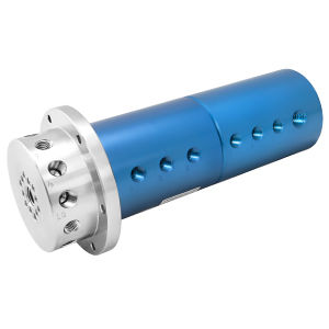 Drehdurchführung für Öl - PZ-0640013 - DSTI - Dynamic Sealing Technologies - für Gas / 3-Wege / pneumatisch