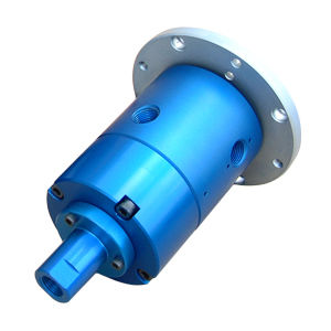 Drehdurchführung für Öl - HF-07013 - DSTI - Dynamic Sealing Technologies - für Gas / 3-Wege / hydraulisch